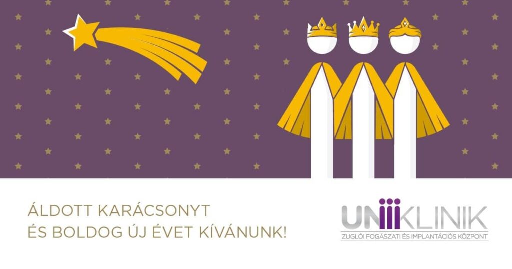 áldott karácsonyt és boldog új évet kívánunk!